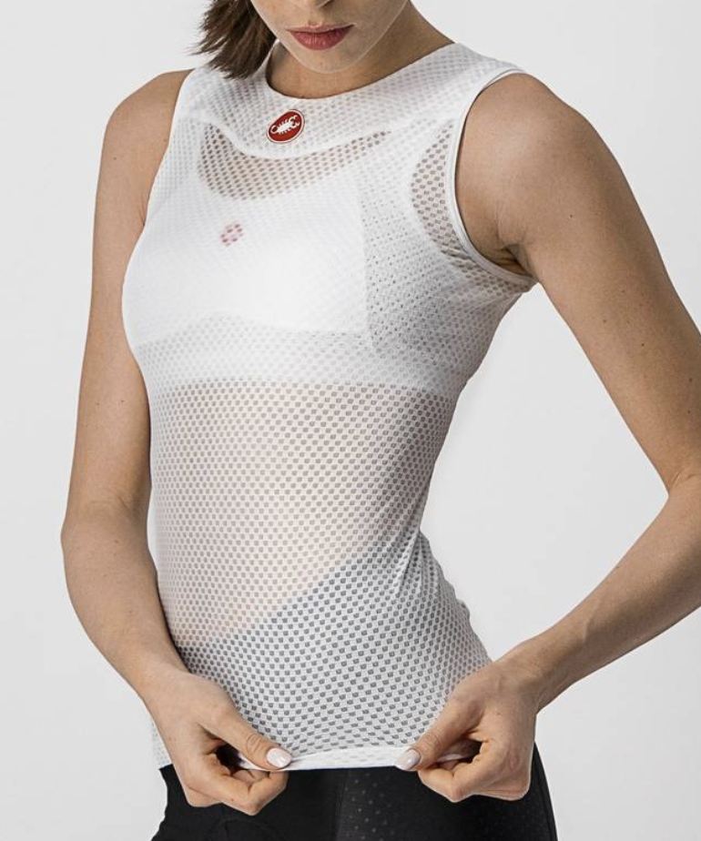 15552703375-captura-de-tela-2026-05-27-as-11-19-10.png SEGUNDA PELE REGATA CASTELLI PRO ISSUE 2 SLEEVELESS WHITE FEM - Imagem 1