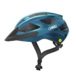 CAPACETE ABUS MACATOR MIPS AZUL METALICO P