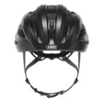 CAPACETE ABUS MACATOR PRETO BRILHANTE TAM M 52 58 CM SEM VISEIRA